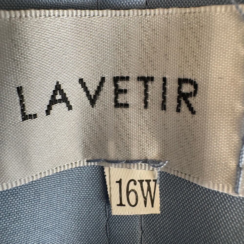Lavetir BRYN 22461900 A-Line Princess Scoop Short Sleeves Chiffon Dress MOB sz16 - Picture 10 of 11